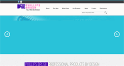 Desktop Screenshot of phillipsbrush.com